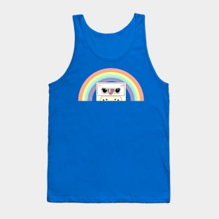 Cute rainbow cassette Tank Top